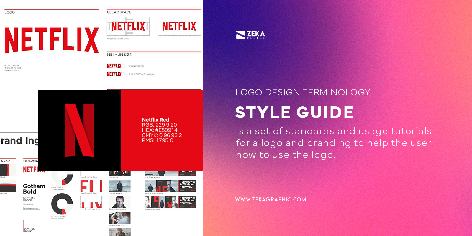 What is a Style Guide Graphic Design Terminology