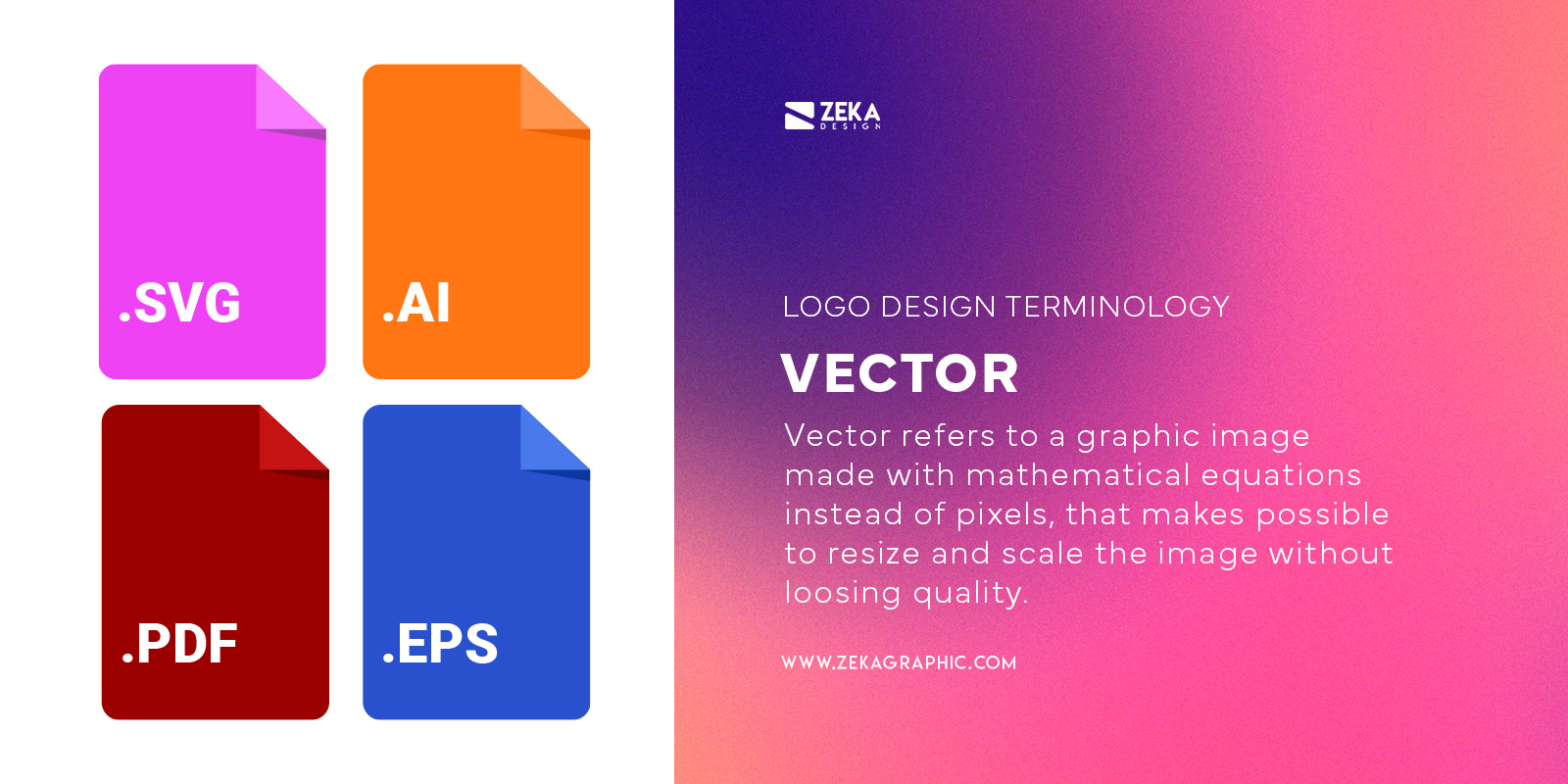 What is a Vector Logo Design Terms