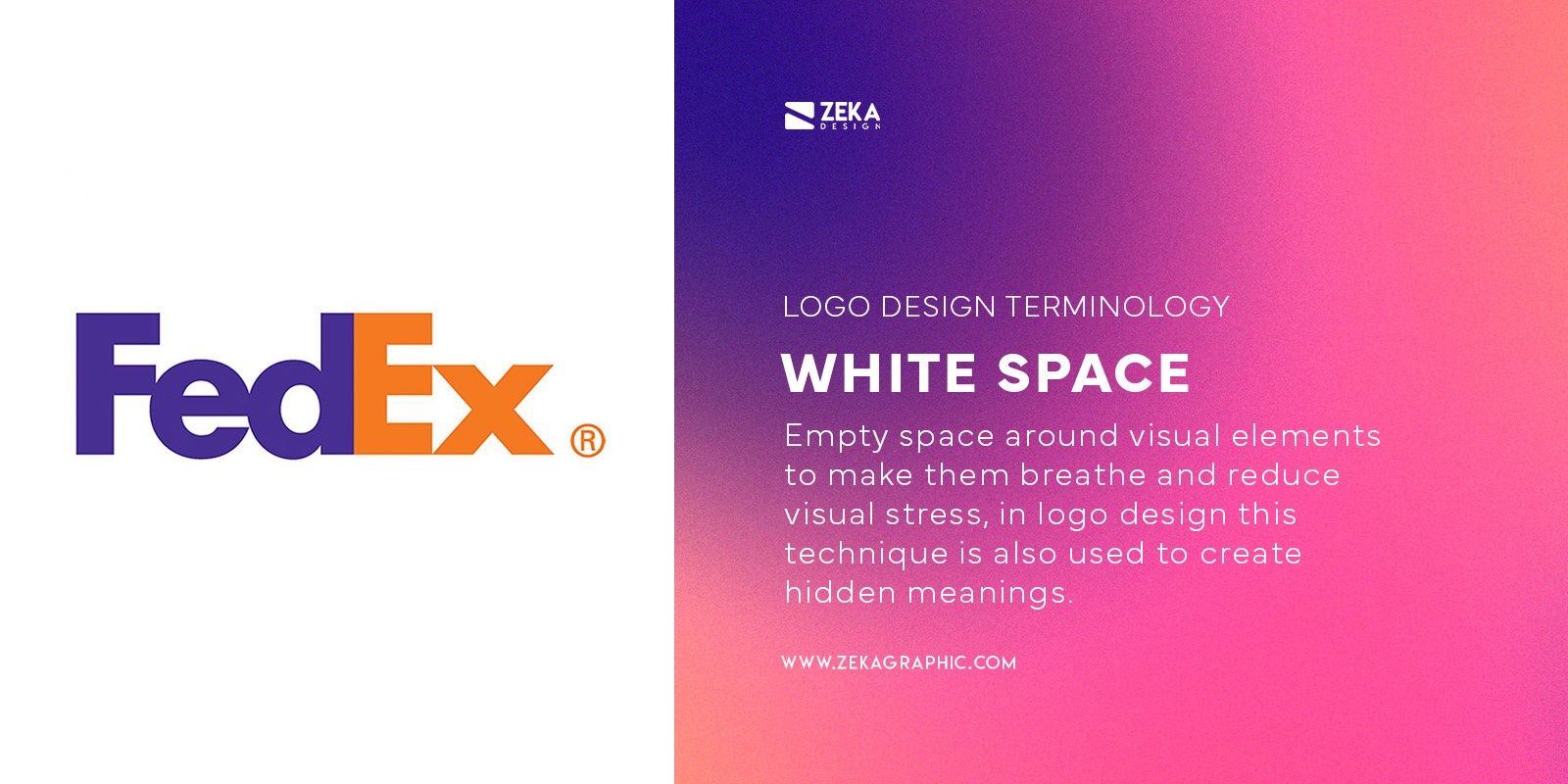 What is a White Space Logo Design Terms