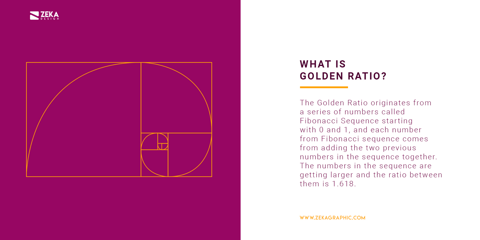 What is golden ratio meaning in Graphic Design and Logo Design