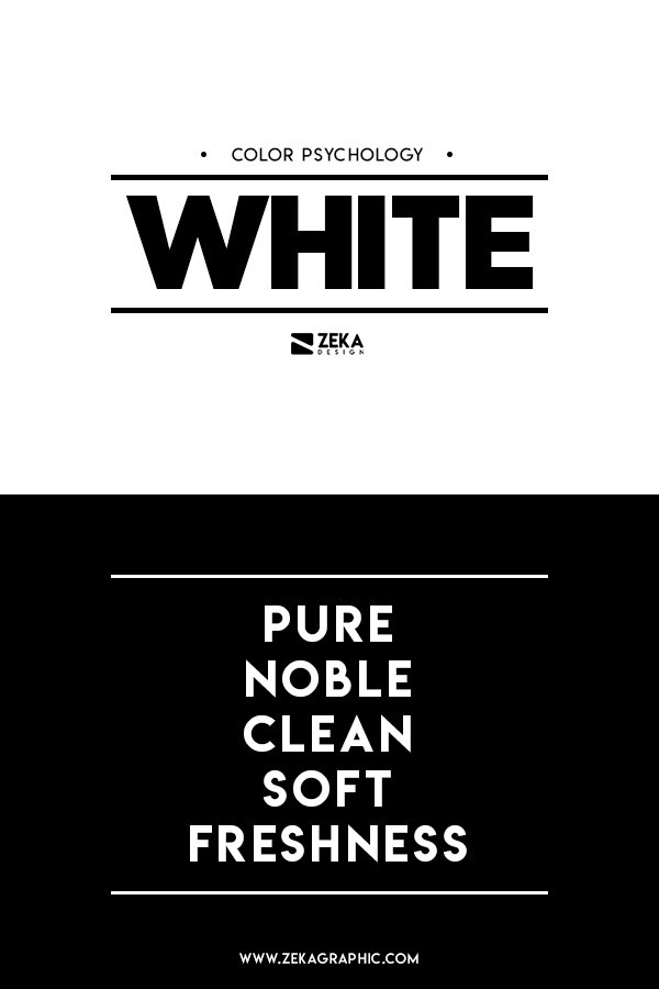 White Color Meaning Graphic Design Color Theory Guide