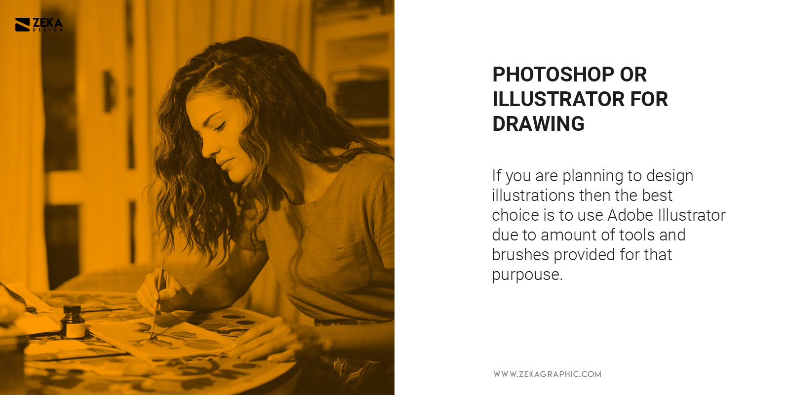 photoshop vs illustrator for drawing which is better