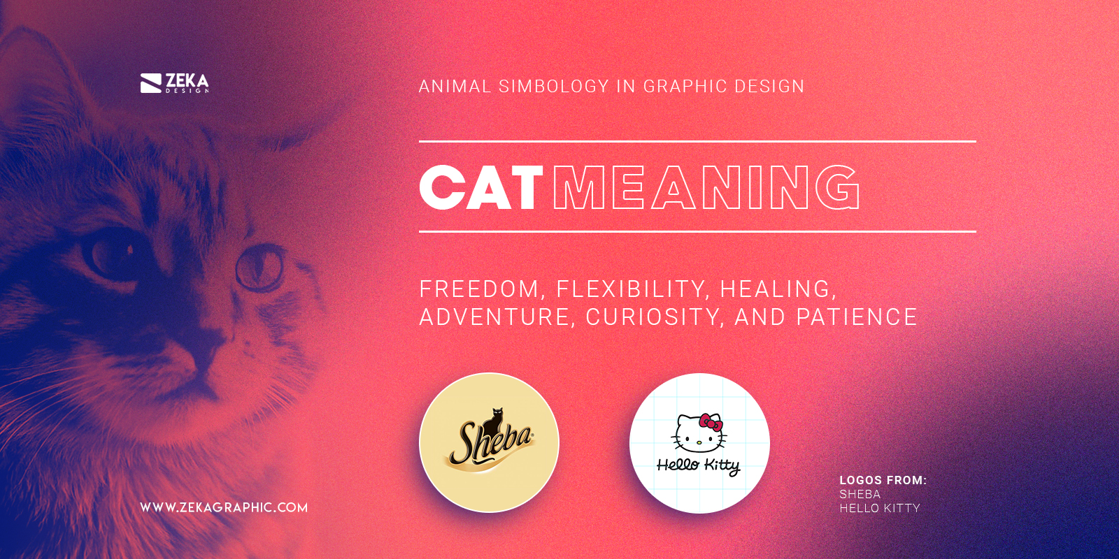 Famous Cat Logos Meaning In Graphic Design Animal Symbology