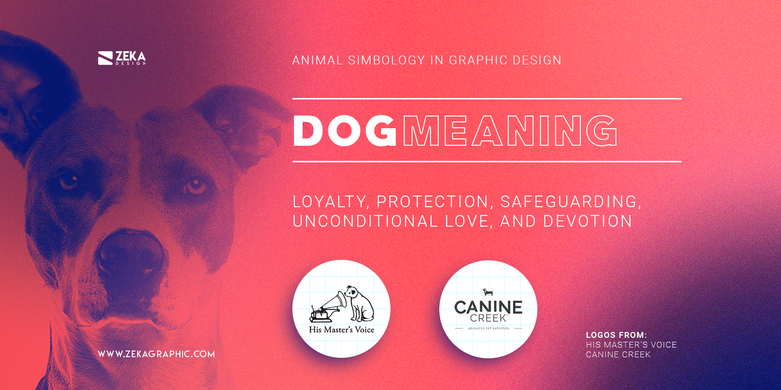 Famous Dog Logos Meaning In Graphic Design Animal Symbology