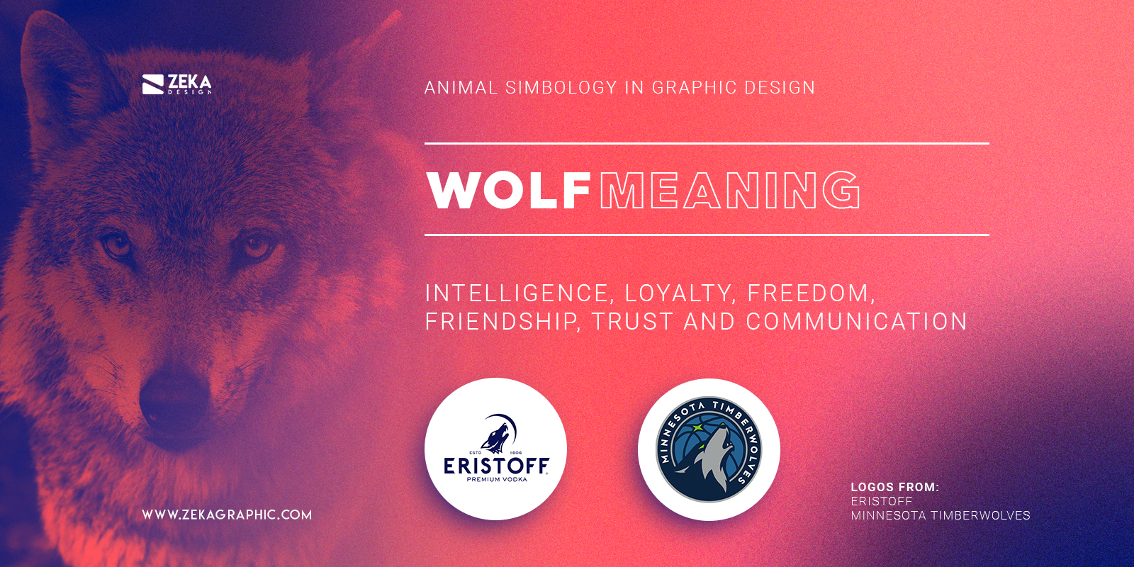 Famous Wolf Logos Meaning In Graphic Design Animal Symbology