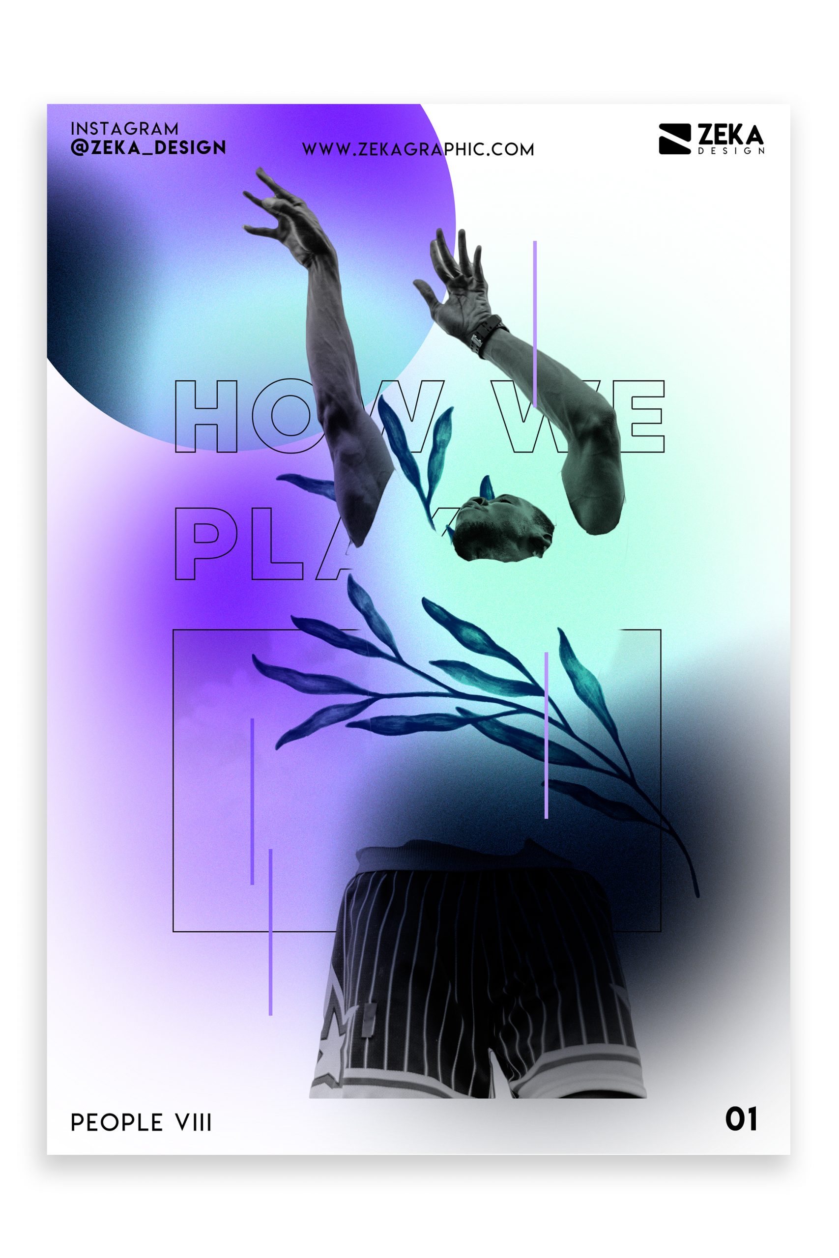 People VIII Poster Design Inspiration Zeka Design Graphic Design Portfolio 1