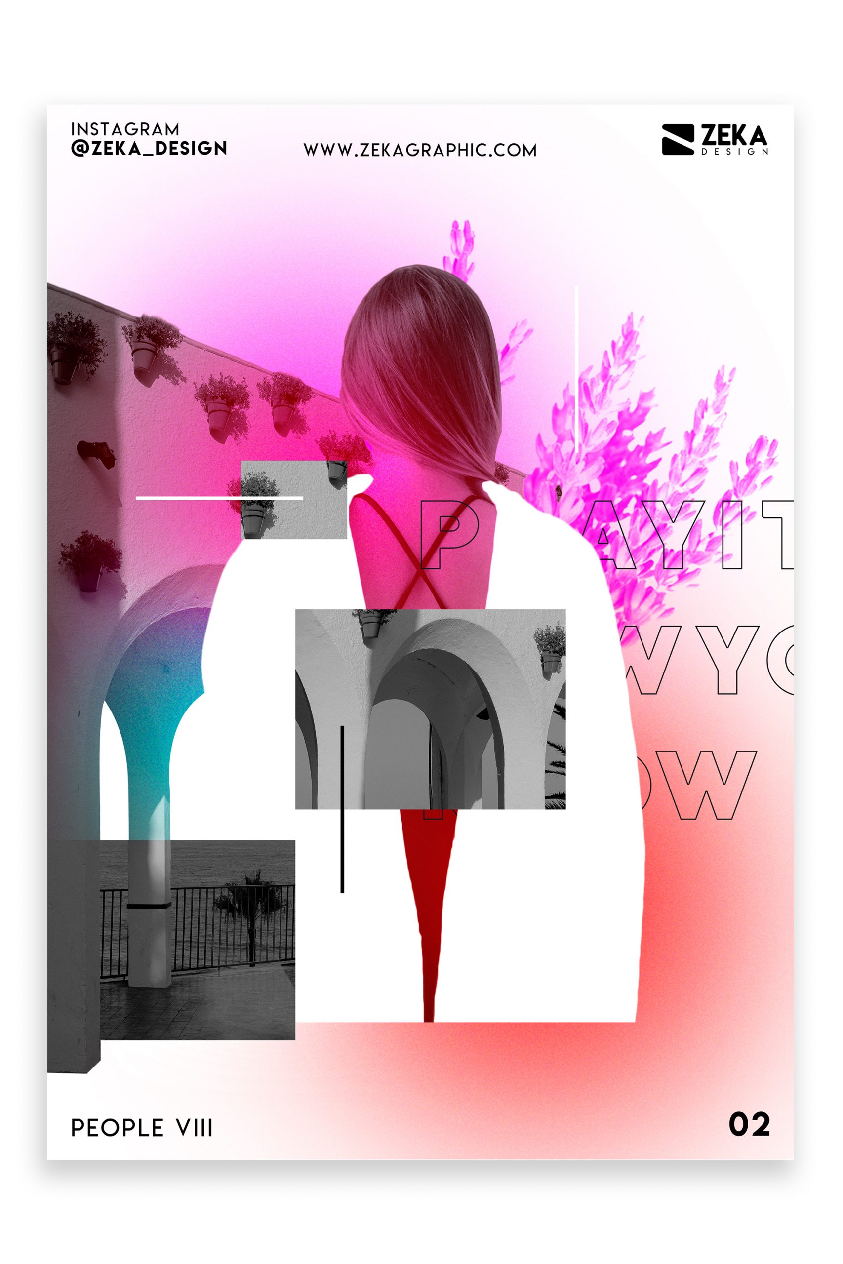 People VIII Poster Design Inspiration Zeka Design Graphic Design Portfolio 2