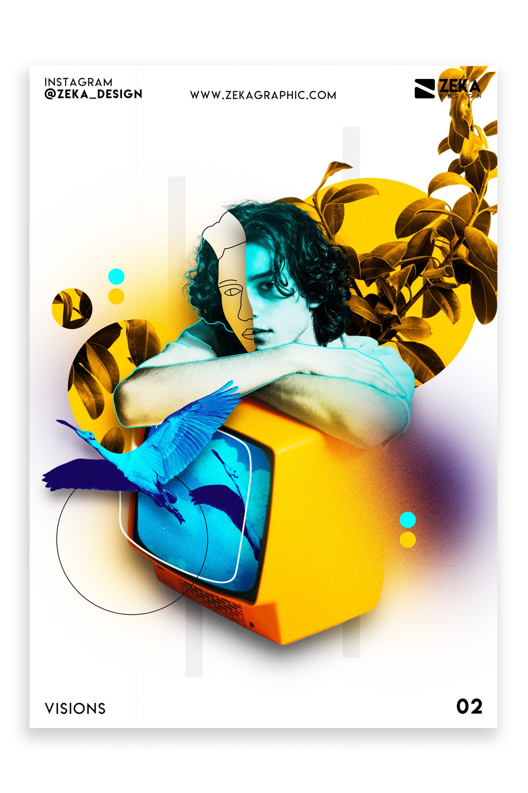Visions Poster Design Inspiration Zeka Design Graphic Design Portfolio 2
