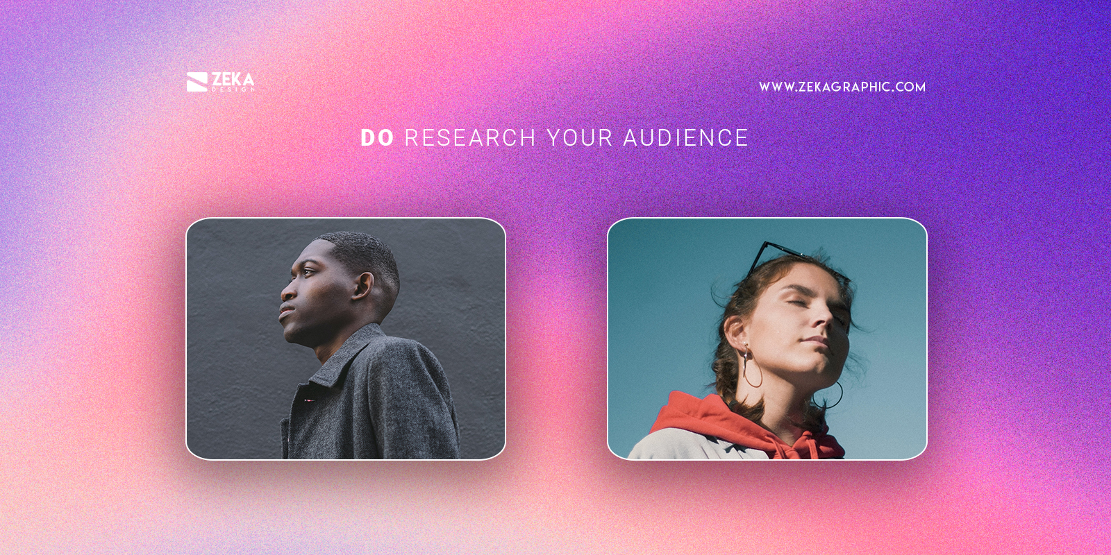 Research and Define your Audience Do For Good Logo Design