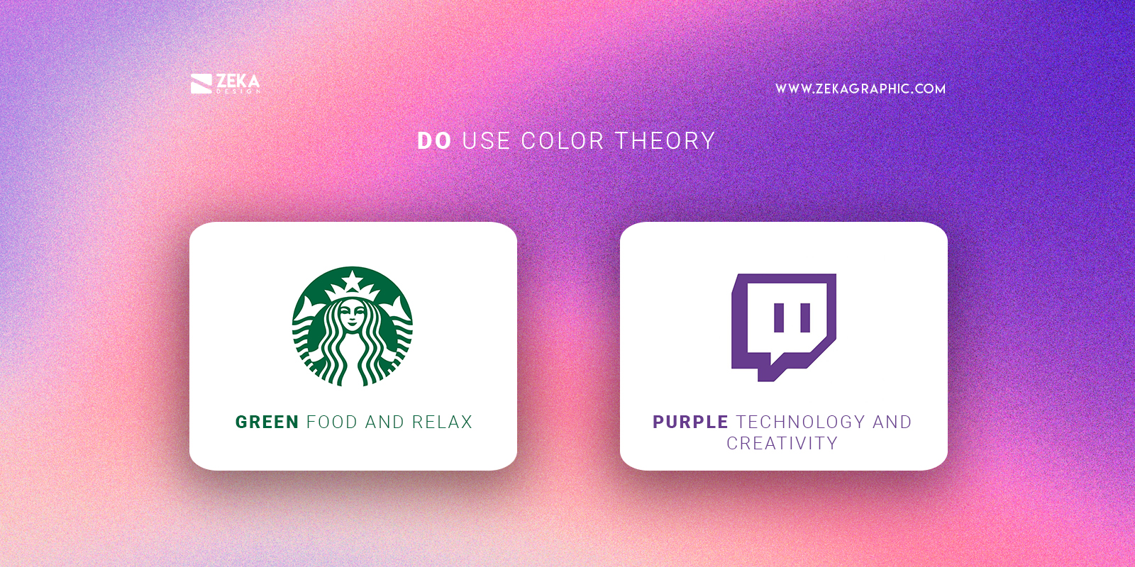 Use Color Theory Do For Good Logo Design TIps