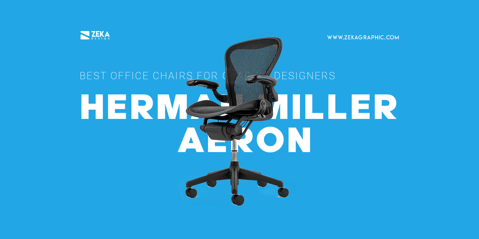 Herman Miller Aeron Best Office Chair for Graphic Designers