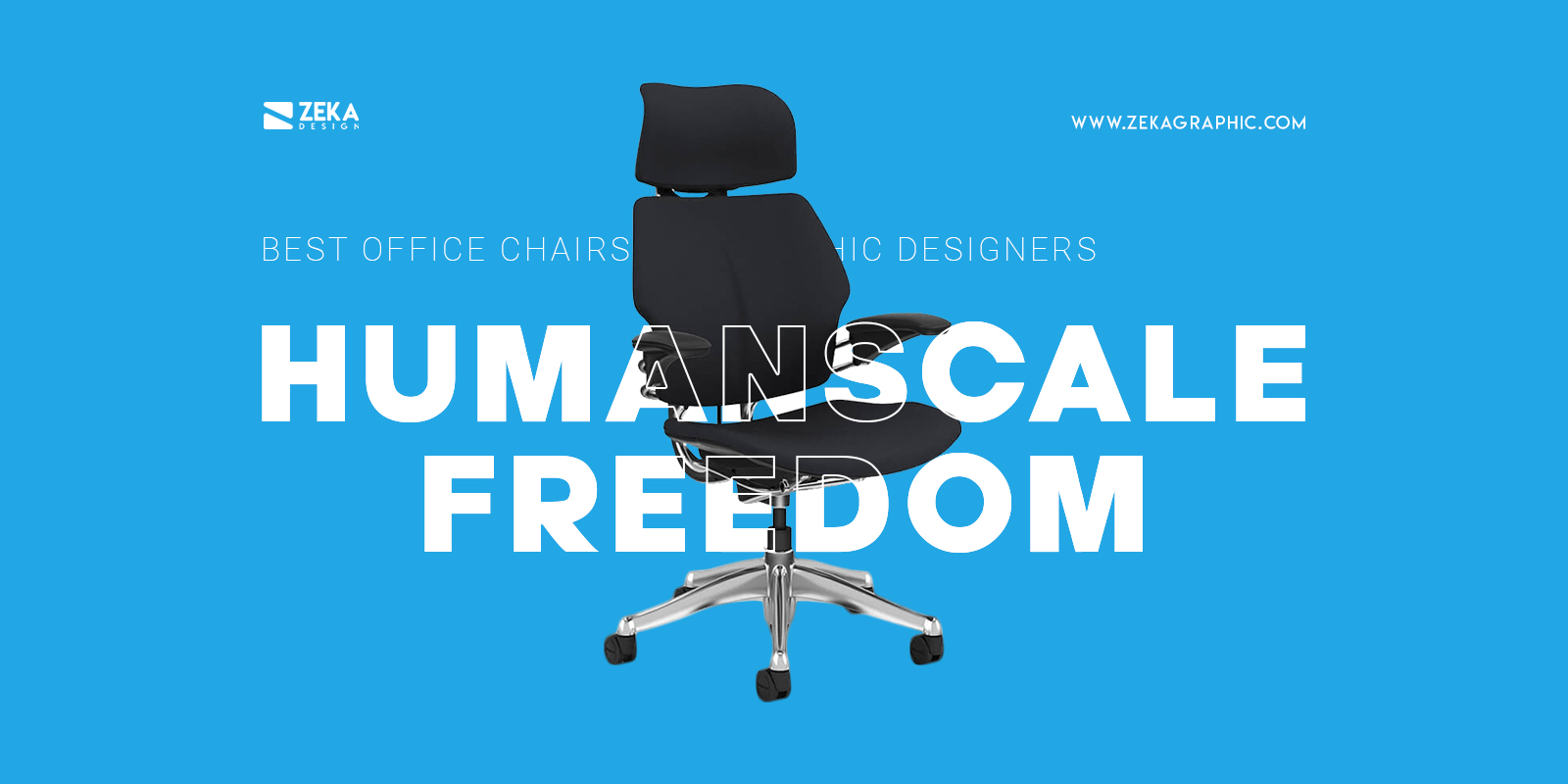 Humanscale Freedom Best Affordable Office Chair For Graphic Designers
