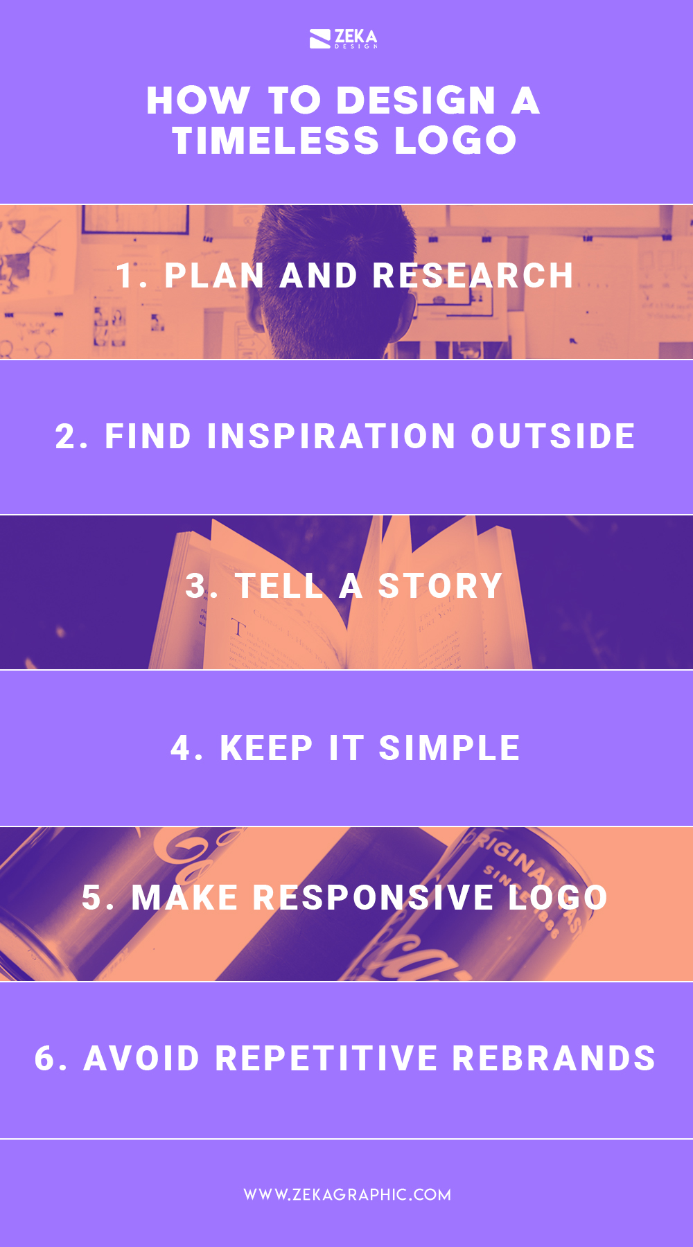 How To Make a Timeles Logo Design Infographic