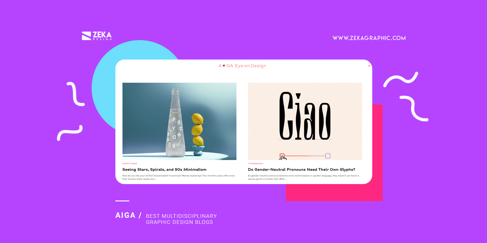 AIGA Best Multidisciplinary Graphic Design Blogs