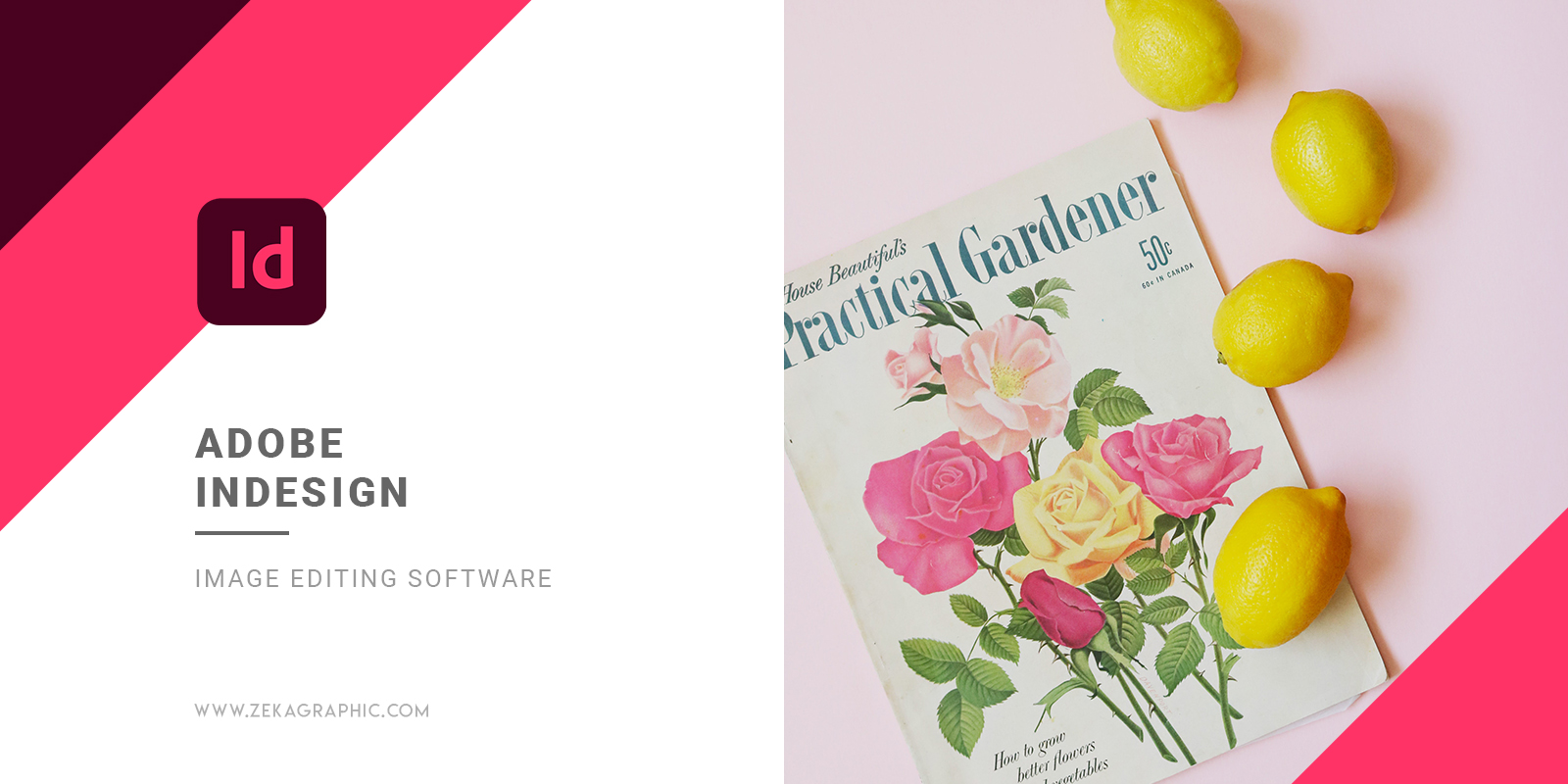 Adobe Indesign Image Editing Software for Graphic Design