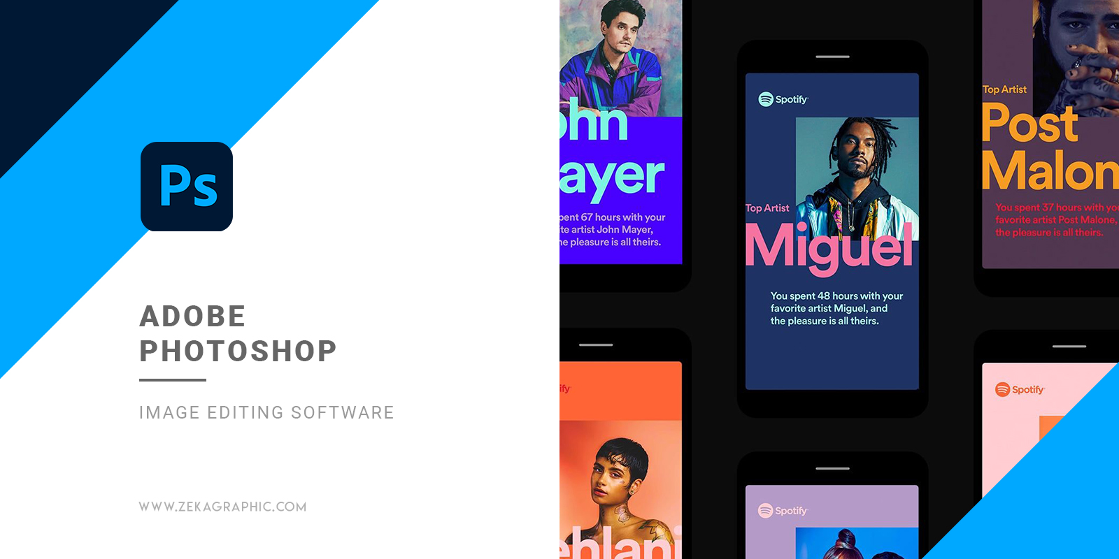 Adobe Photoshop Image Editing Software for Graphic Design