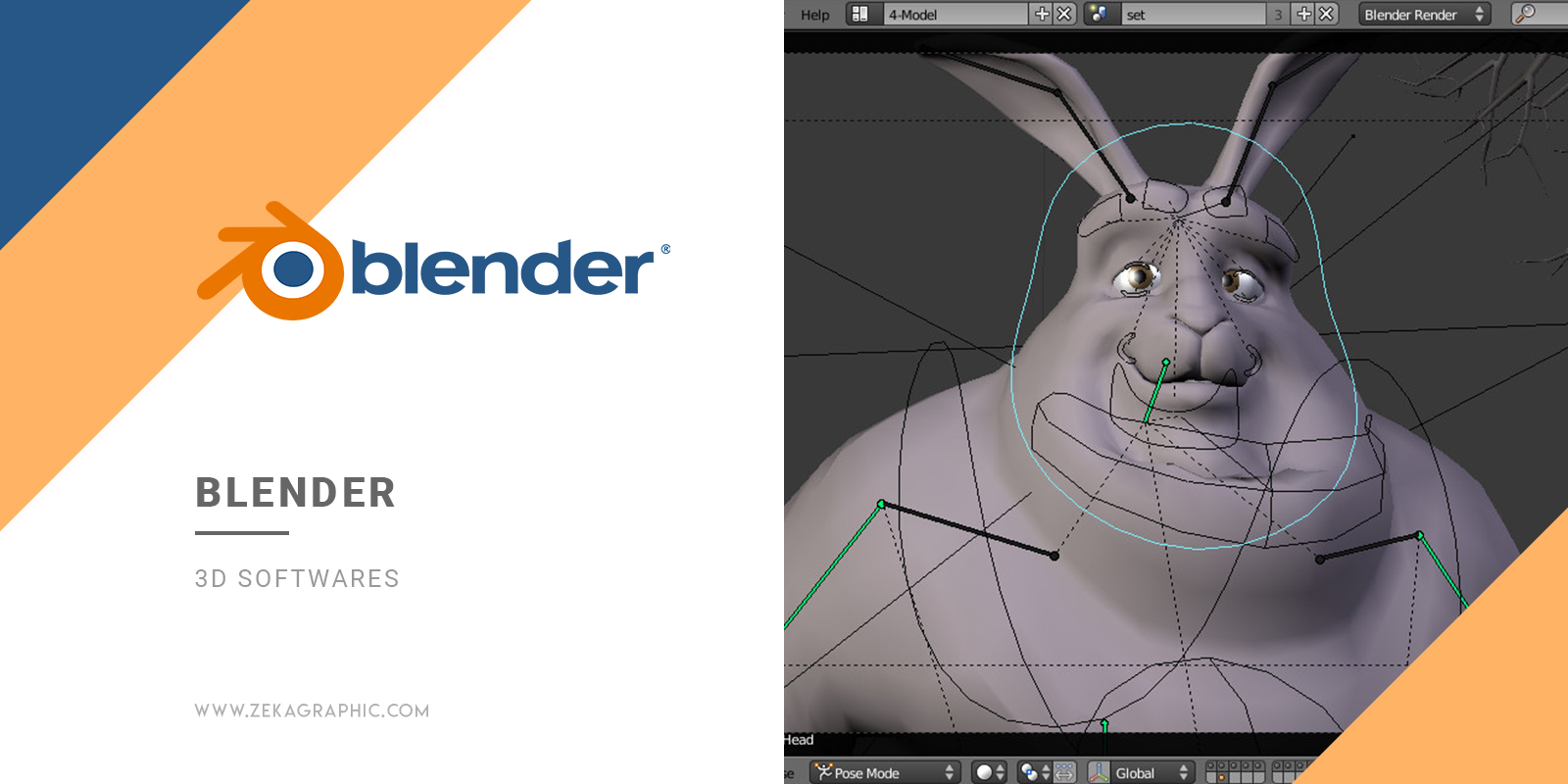 Blender 3D Software for Graphic Design