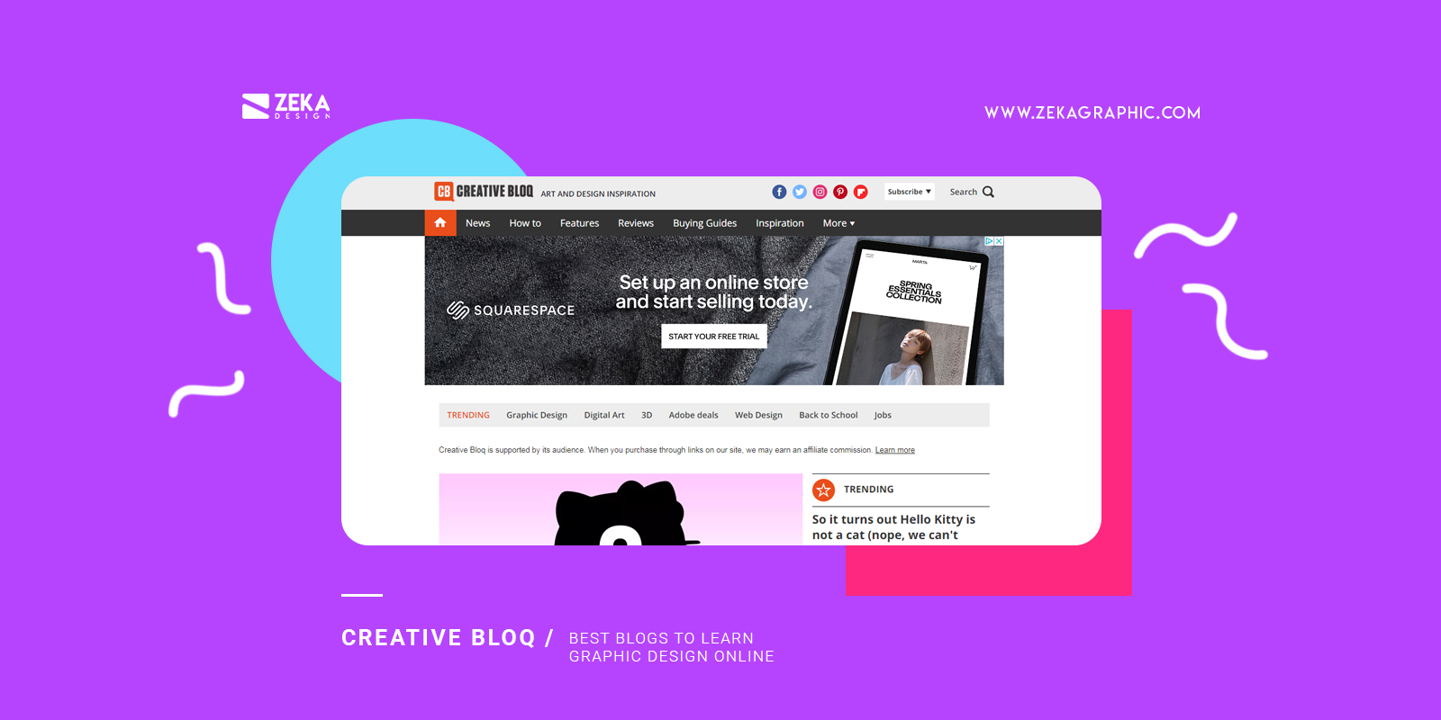 Creative Bloq Best Blogs to Learn Graphic Design Online