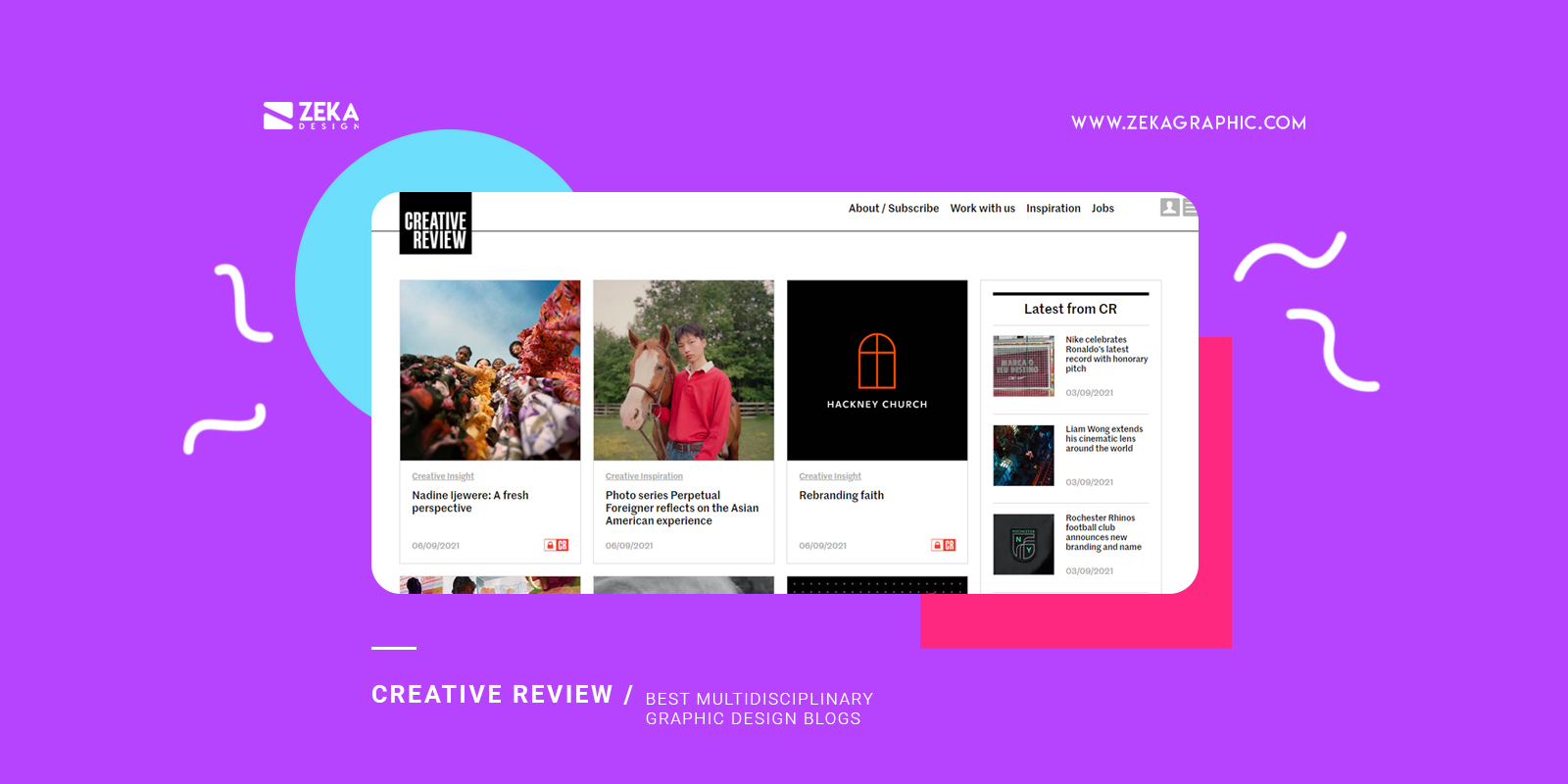Creative Review Best Multidisciplinary Graphic Design Blogs