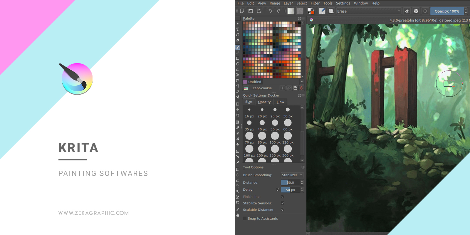 Krita Best Painting Softwares for Illustrators and Graphic Design