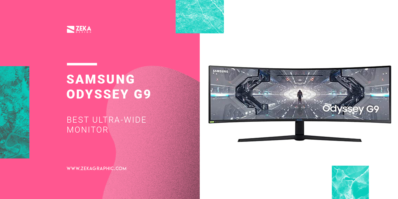 Samsung Odyssey G9 Best Ultra-Wide Monitor For Graphic Design