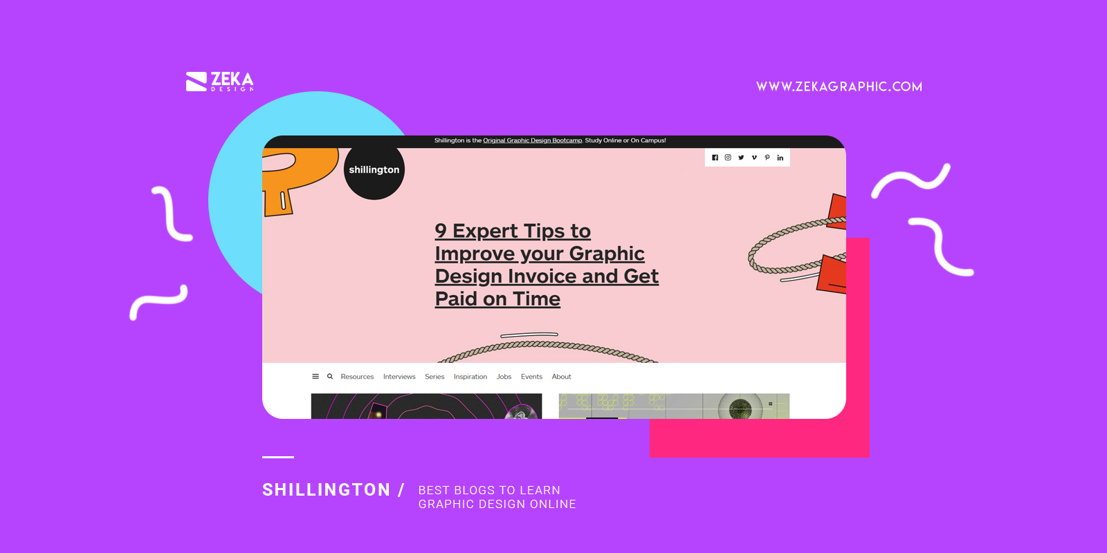 Shillington Best Blogs to Learn Graphic Design Online