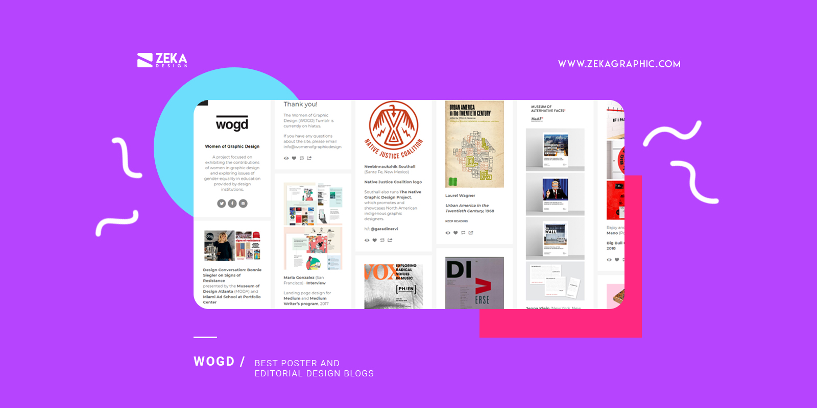 Women of Graphic Design Best poster and editorial design blogs