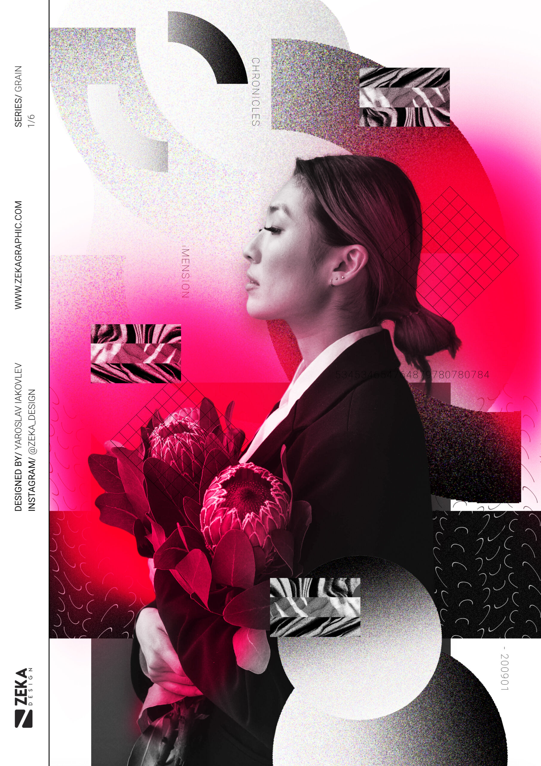 Grain 01 Poster Design by Zeka Design Graphic Design Inspiration