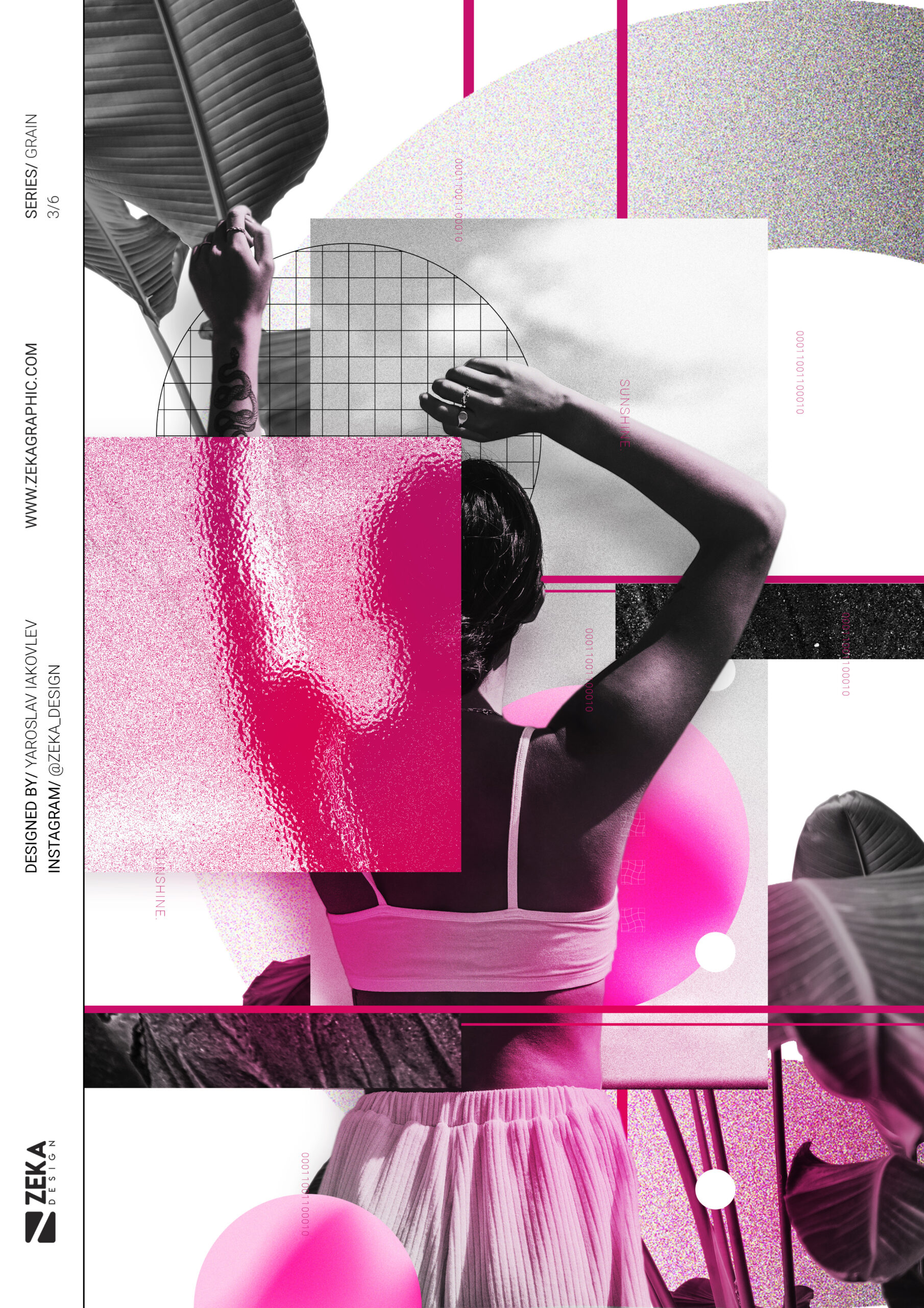 Grain 03 Poster Design by Zeka Design Graphic Design Inspiration