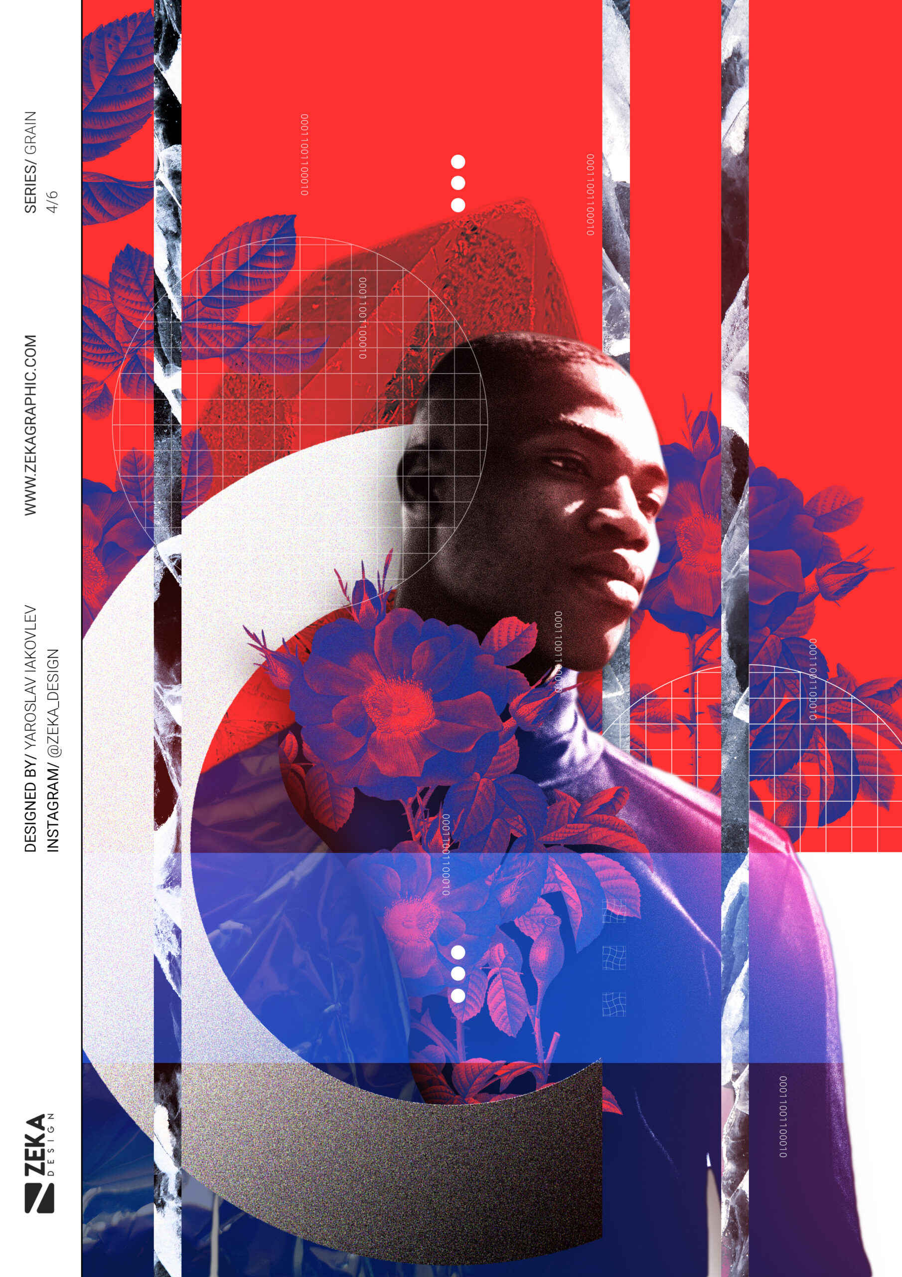 Grain 04 Poster Design by Zeka Design Graphic Design Inspiration