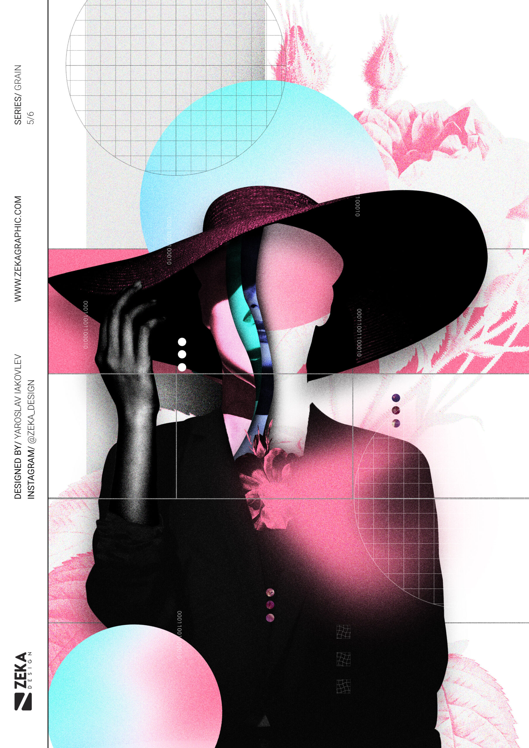 Grain 05 Poster Design by Zeka Design Graphic Design Inspiration