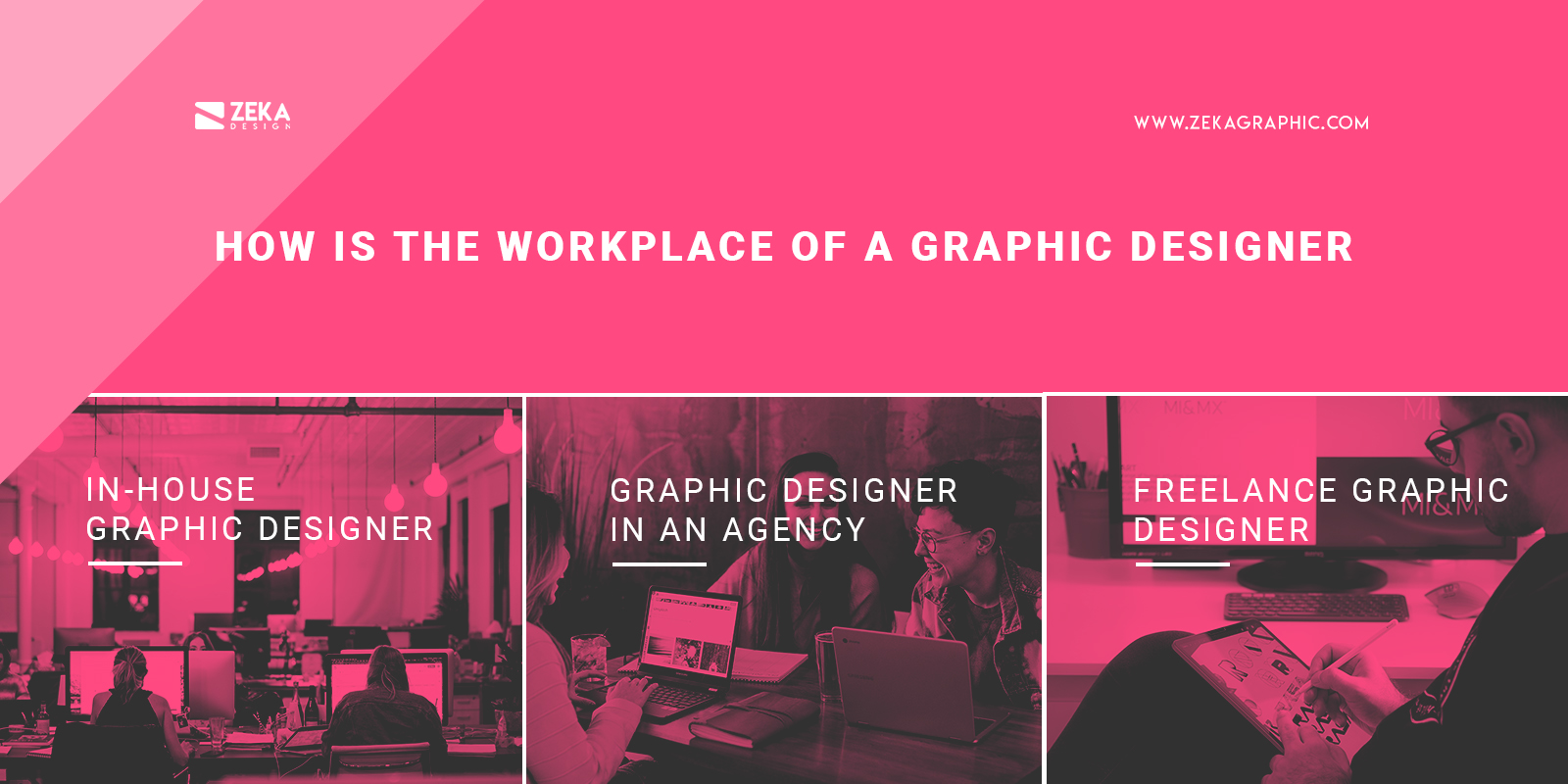 How Is The Workplace of a graphic designer