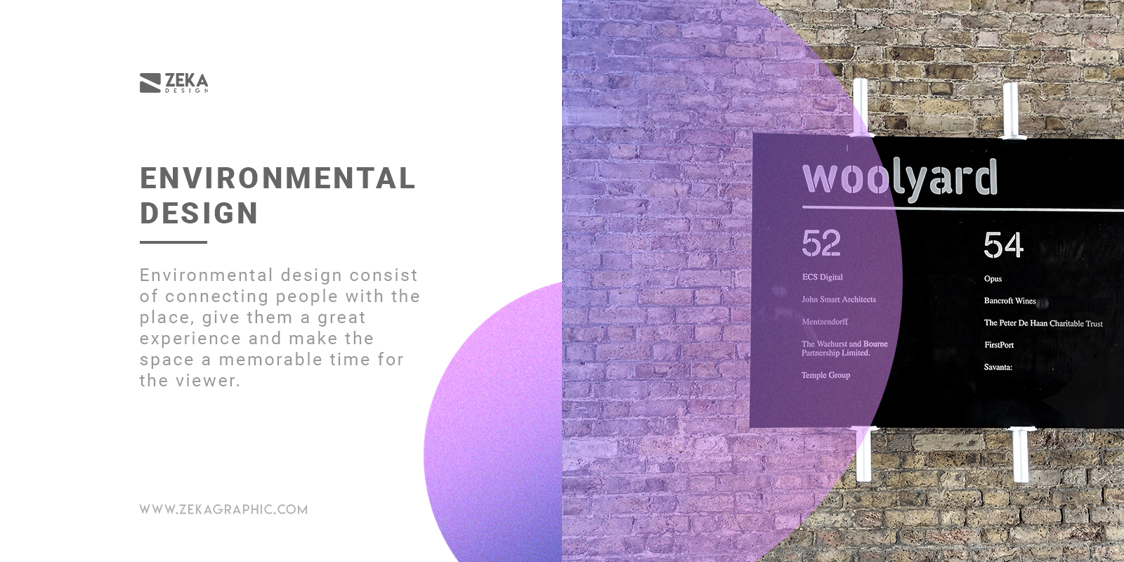 What Is Environmental Design Graphic Design Types