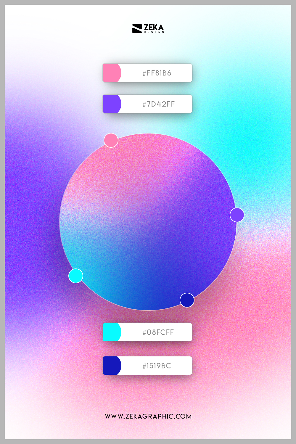 1 Color Gradient Inspiration For Graphic Design 2022