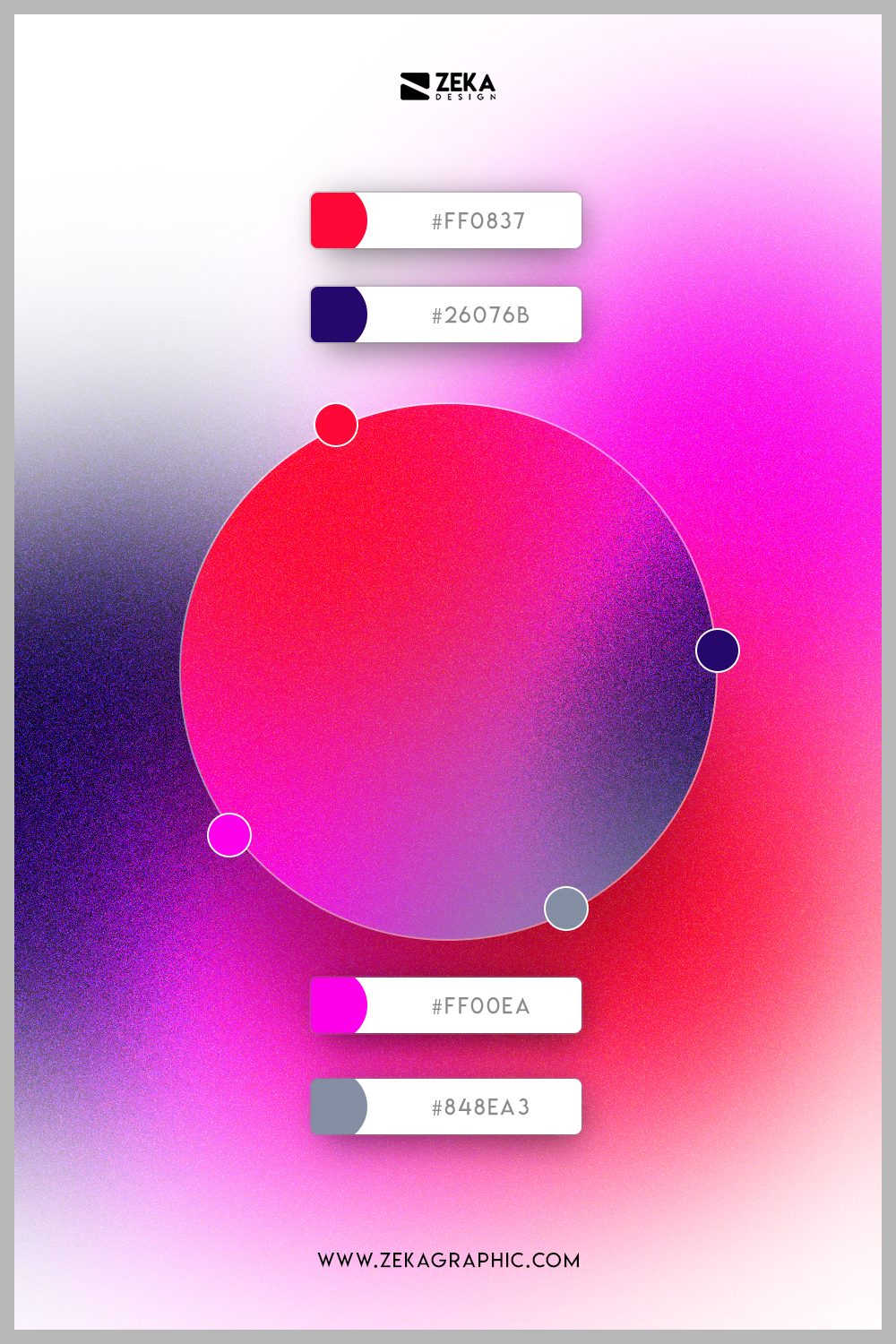 2 Color Gradient Inspiration For Graphic Design 2022