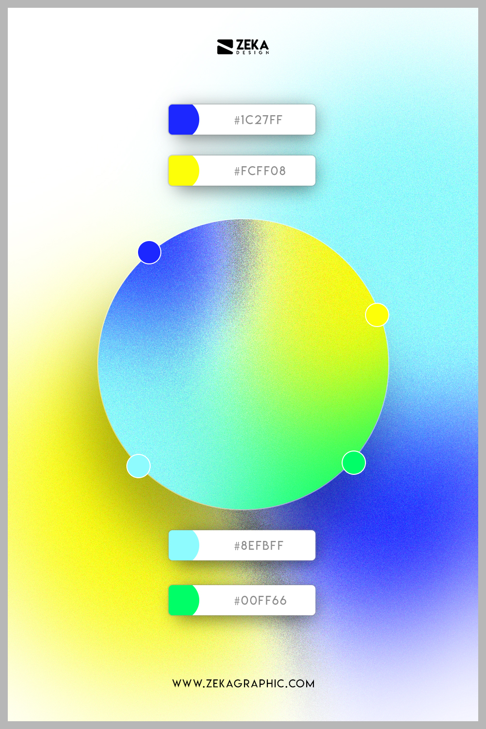 4 Color Gradient Inspiration For Graphic Design 2022