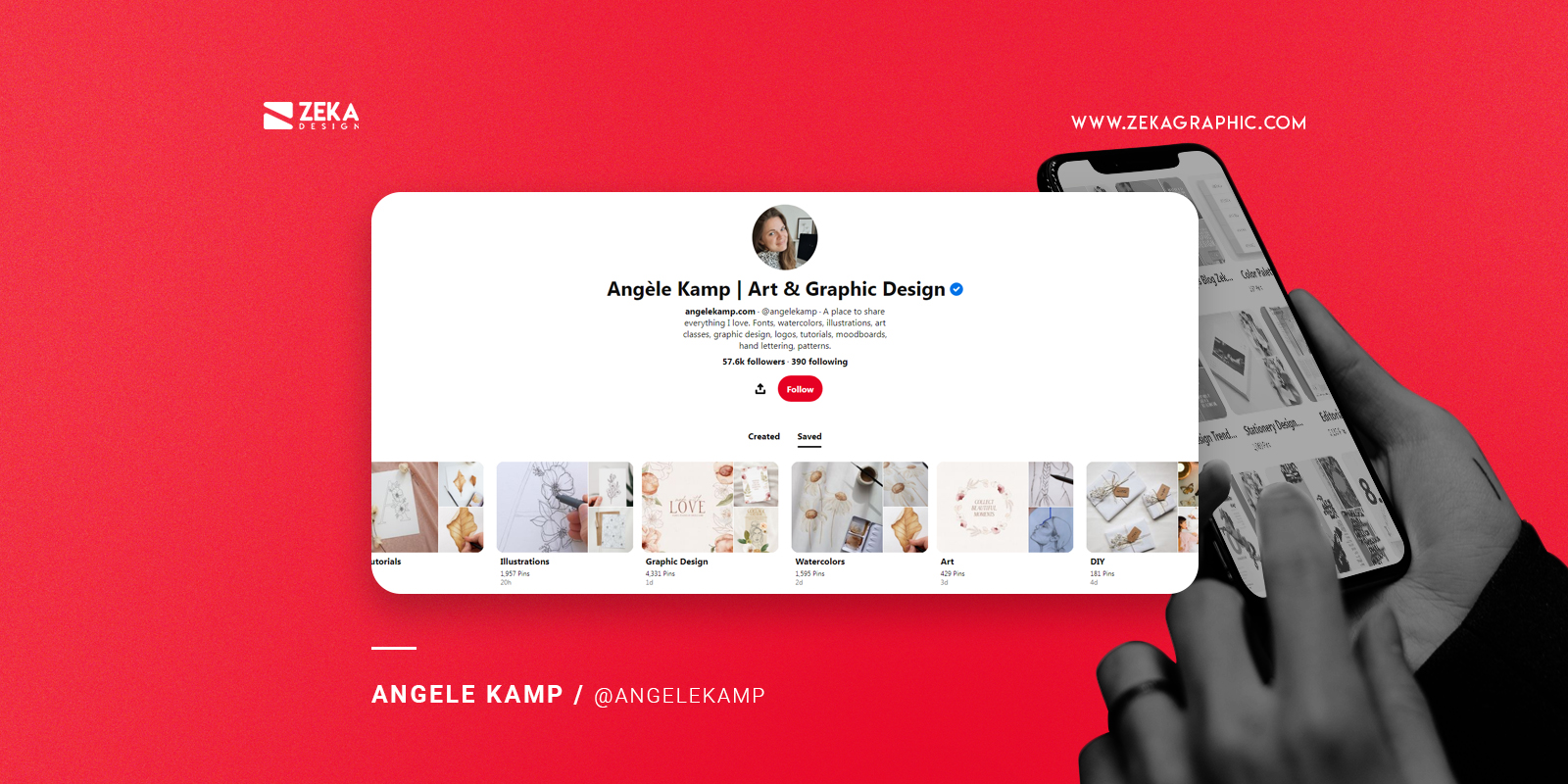 Angele Kamp Pinterest Accounts To Follow As Designer
