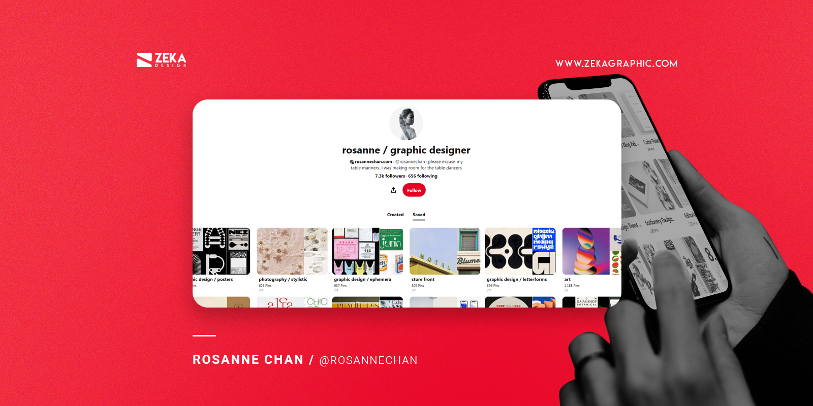 Rosanne Chan Best Pinterest Accounts To Follow As Graphic Designer