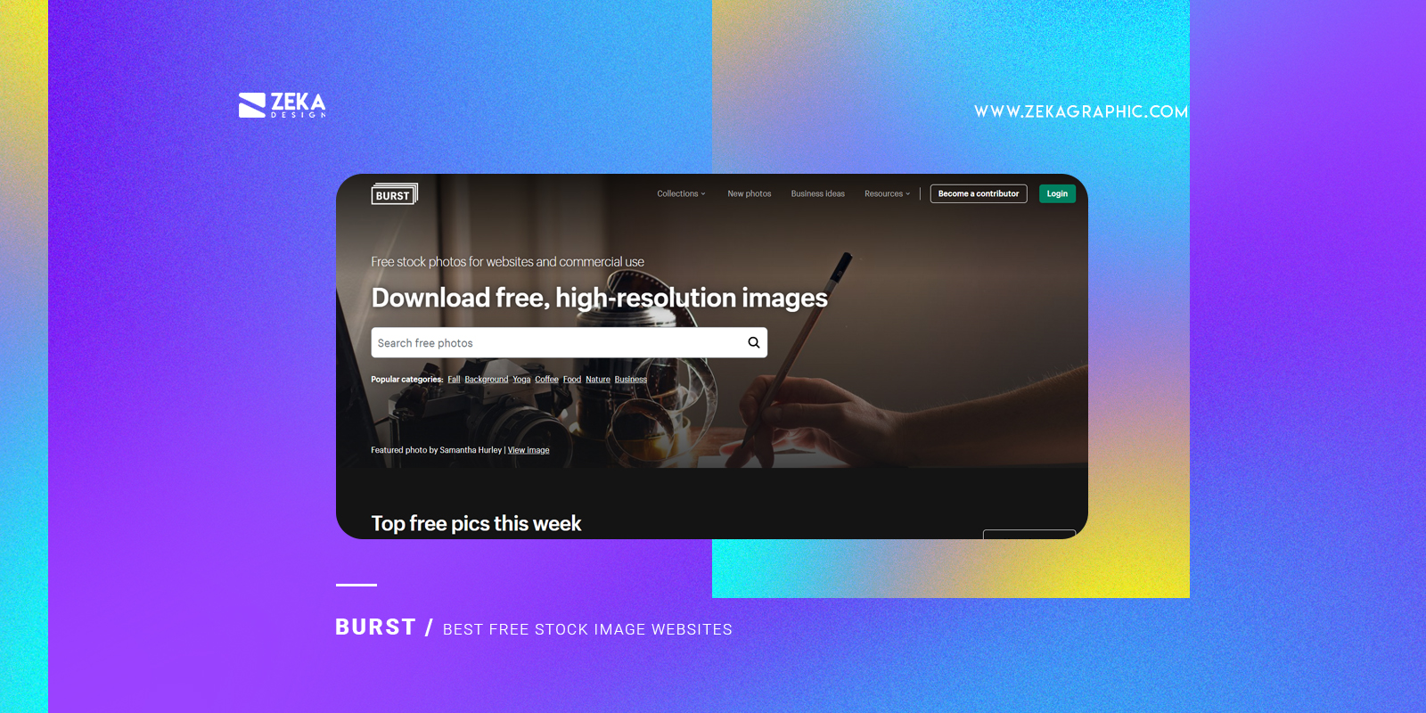 Burst Best Stock Image Websites For Graphic Designers