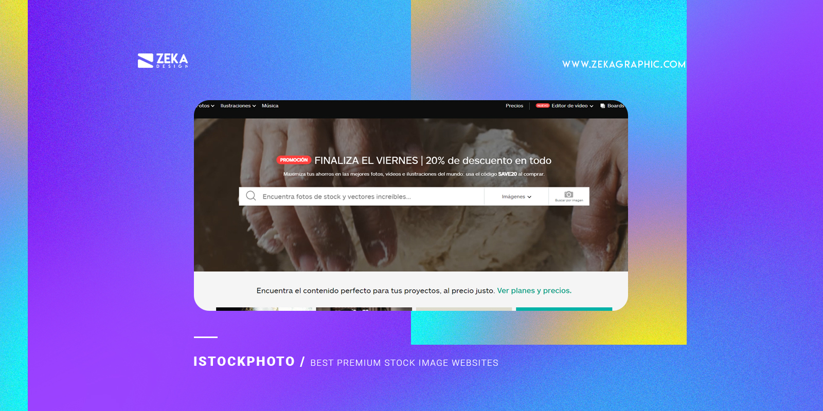 iStockPhoto Best Stock Image Websites For Graphic Designers