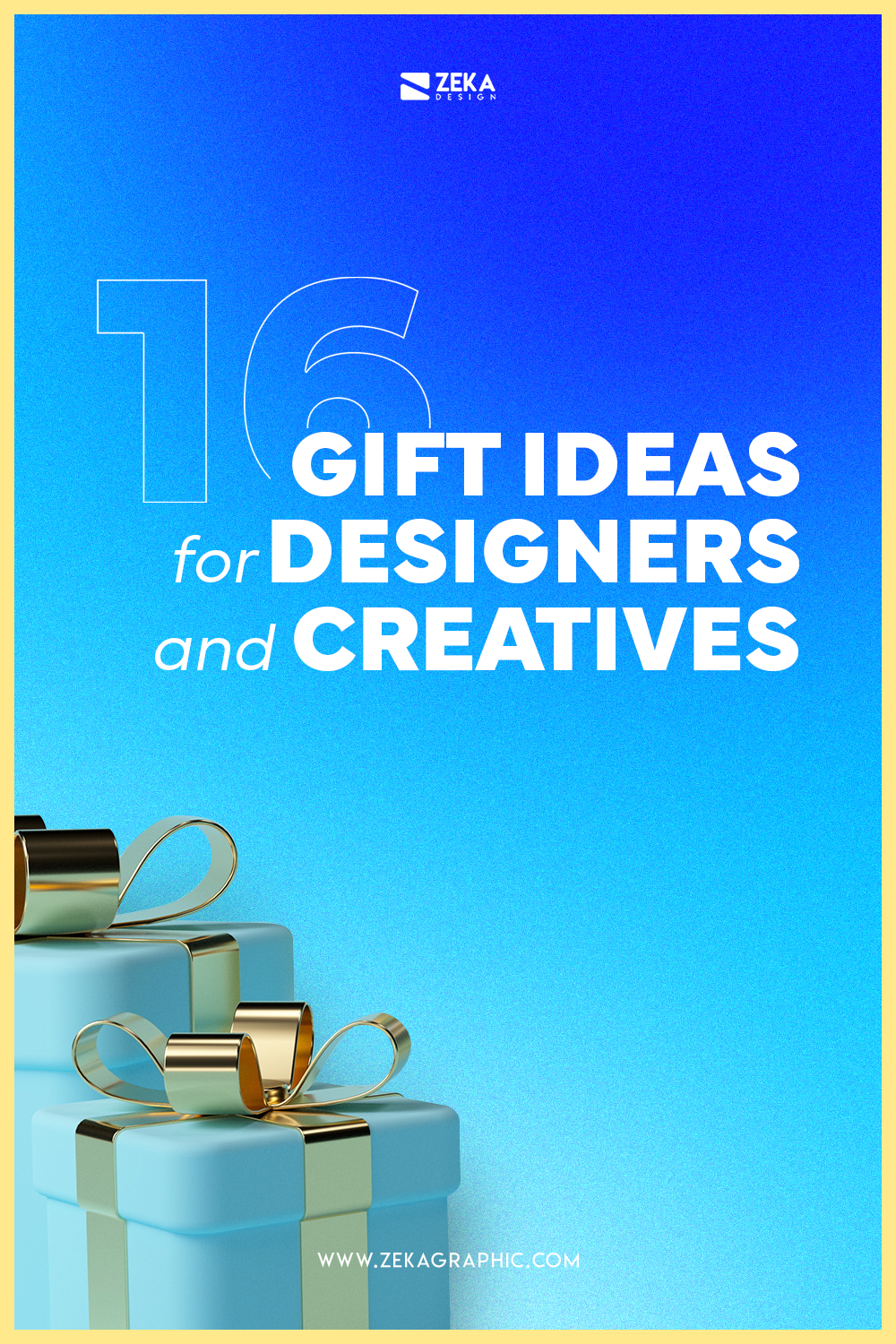 16 Gift Ideas For Designers and Creatives Pinterest