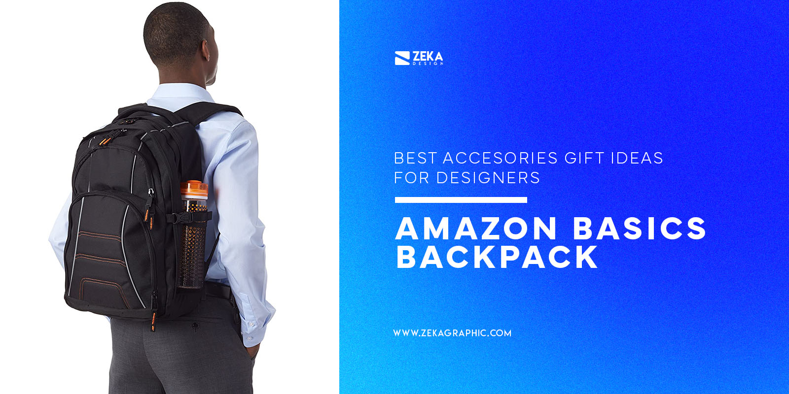 Amazon Basics Backpack best tech accesories ideas for designers