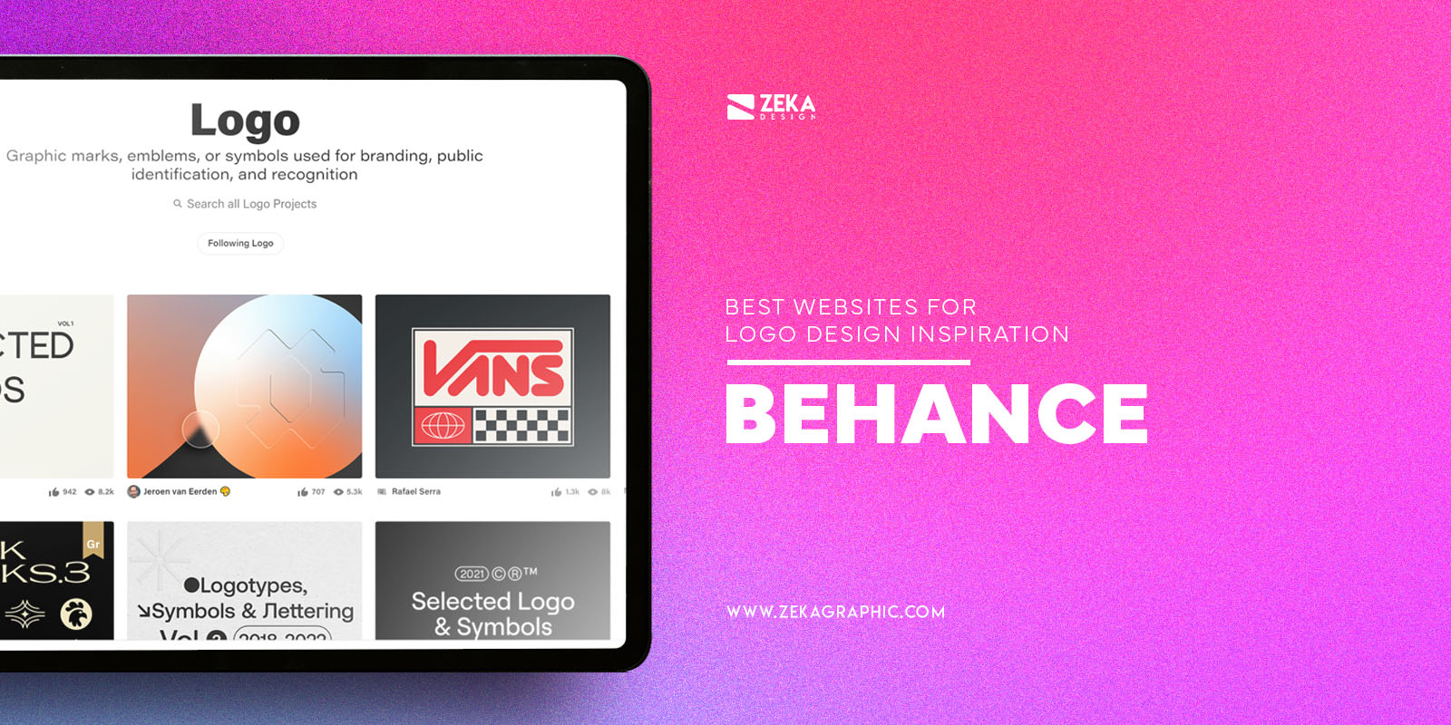 Behance best websites for logo design inspiration