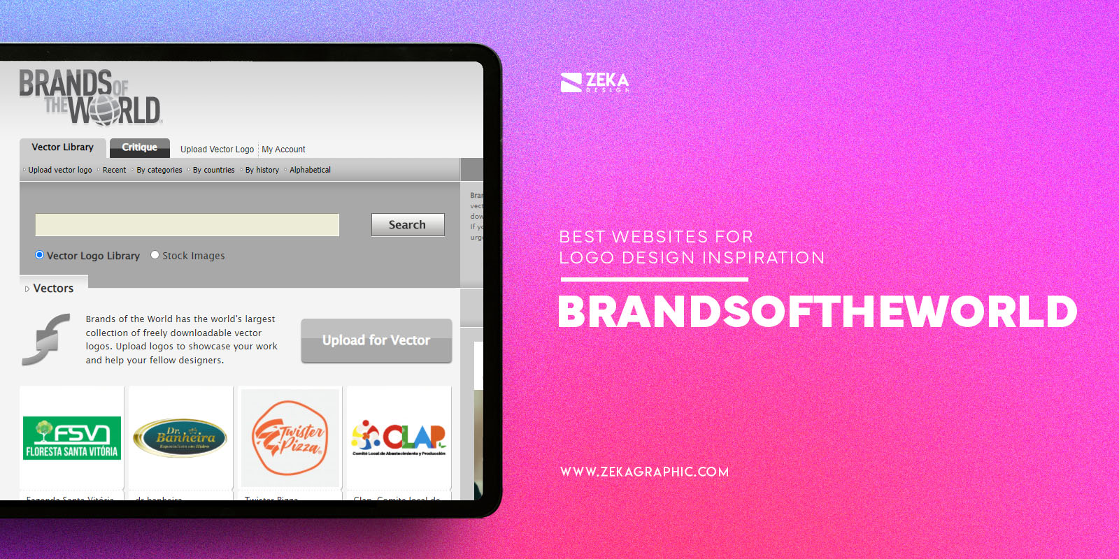 Brandsoftheworld best websites for logo design inspiration