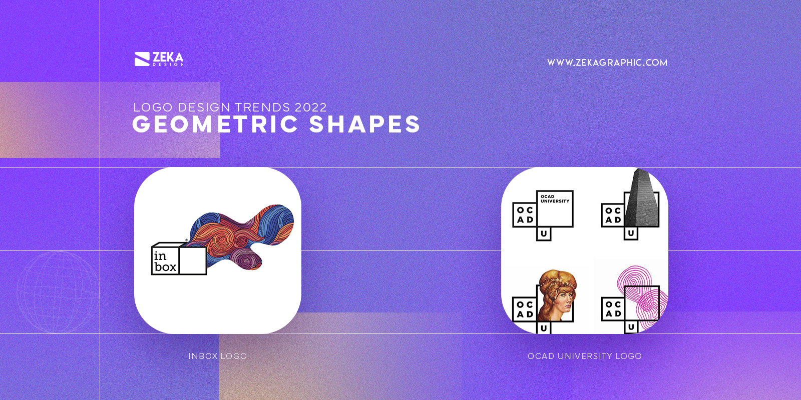 Geometric Shapes Logo Design Trends 2022