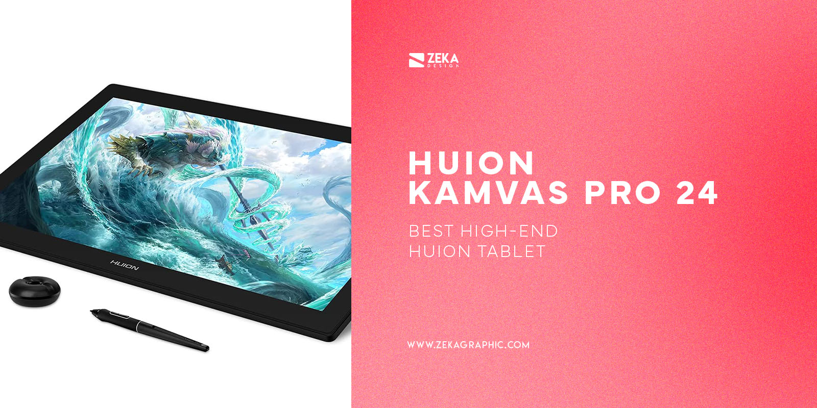 Huion Kamvas Pro 24 Best High-end Huion Tablet