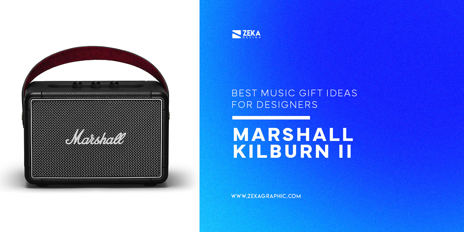 Marshall Kilburn II speaker best music gift ideas for designers