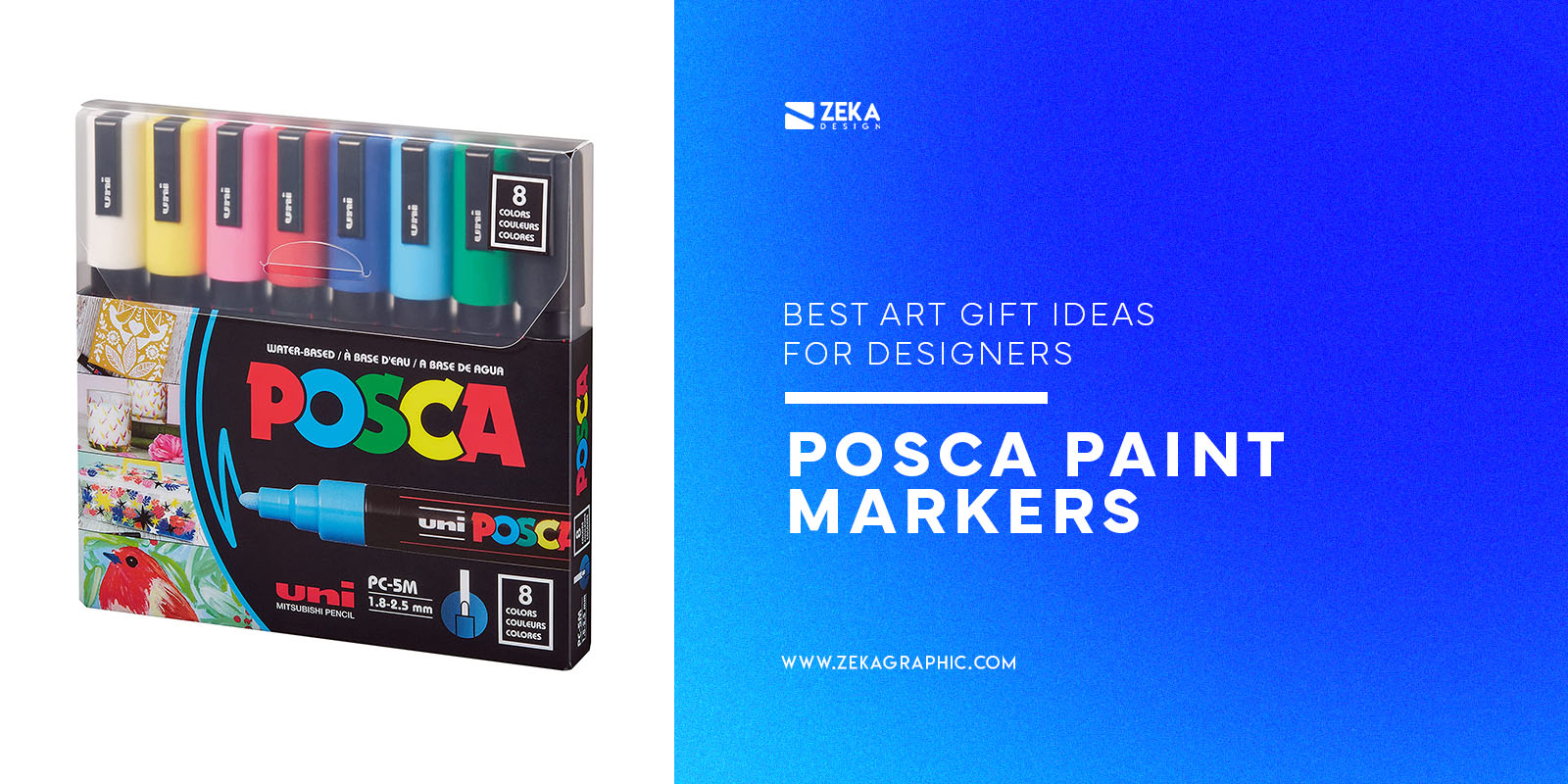 Posca Paint Markers best art gift ideas for designers