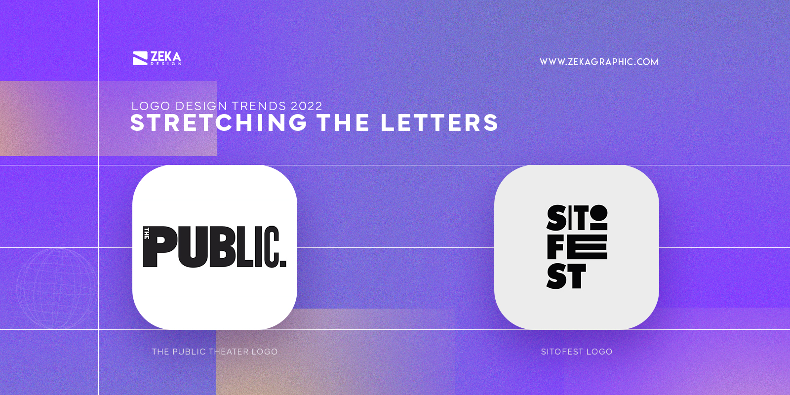 Stretching The Letters Logo Design Trends 2022