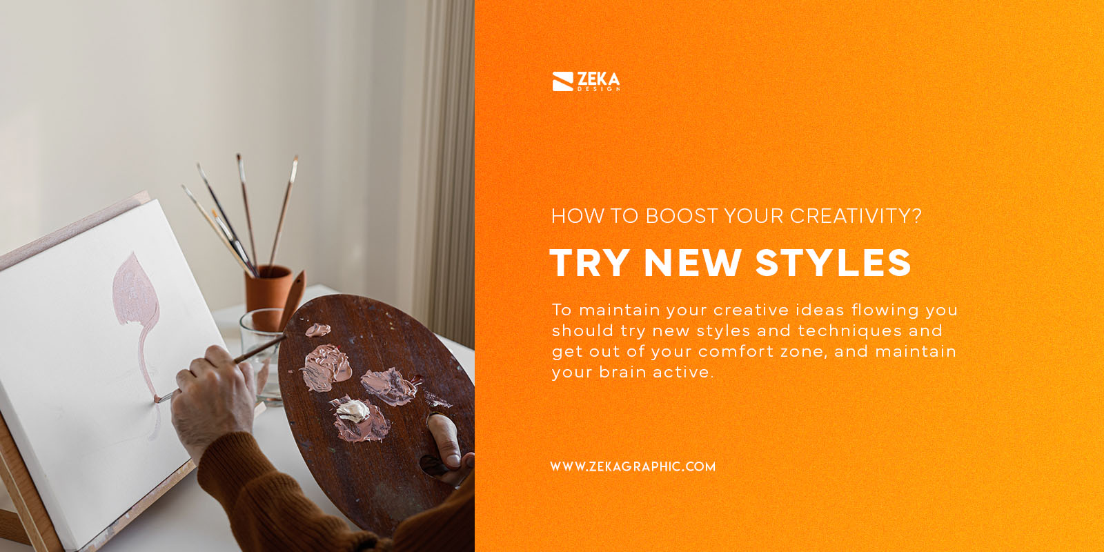 Try New Styles For Sparks Of Creativity